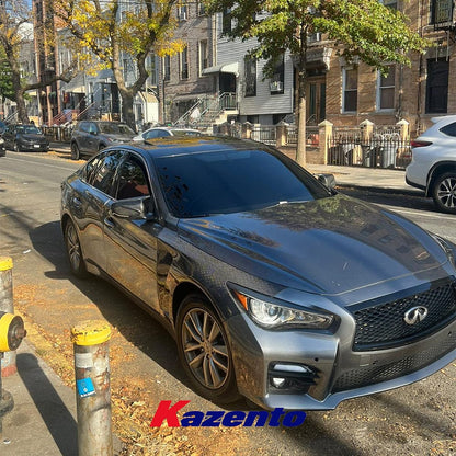 Infiniti Q50 V37 Front Vented Fenders 2013-2024 Pair Kazento Carbon Parts 车身侧板