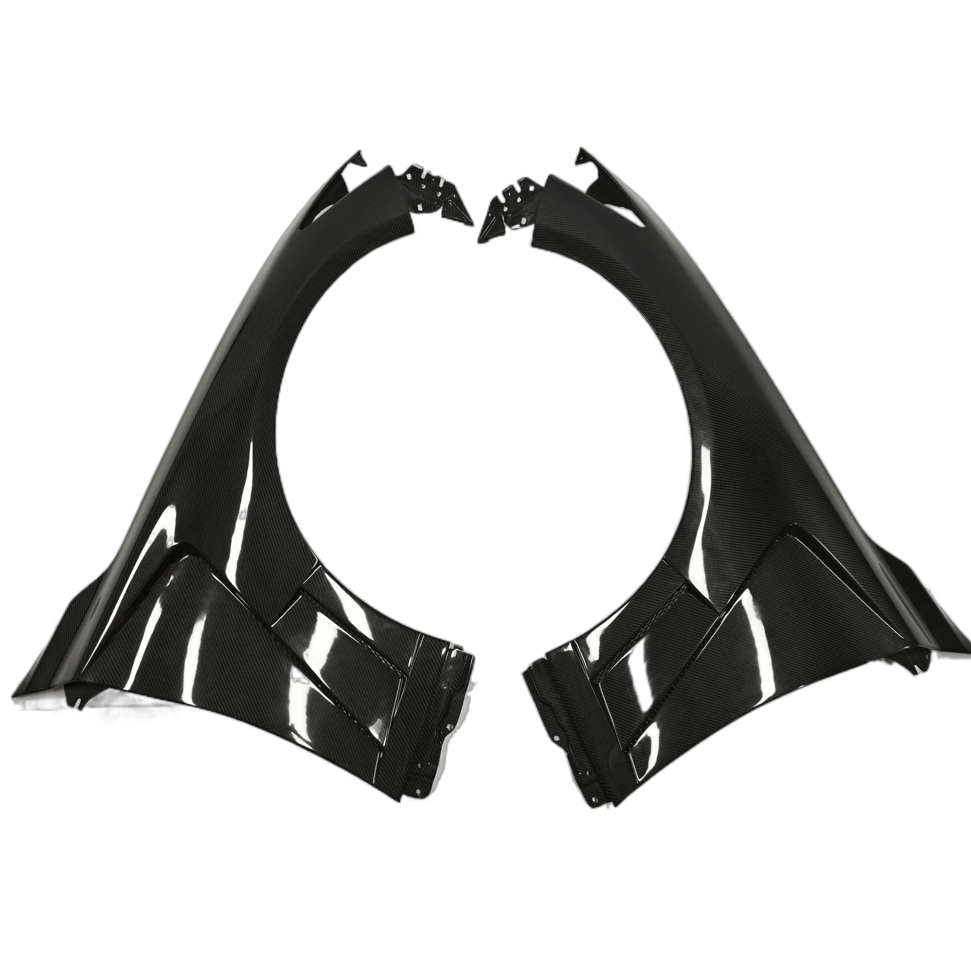 Infiniti Q50 V37 Front Vented Fenders 2013-2024 Pair Kazento Carbon Parts 车身侧板