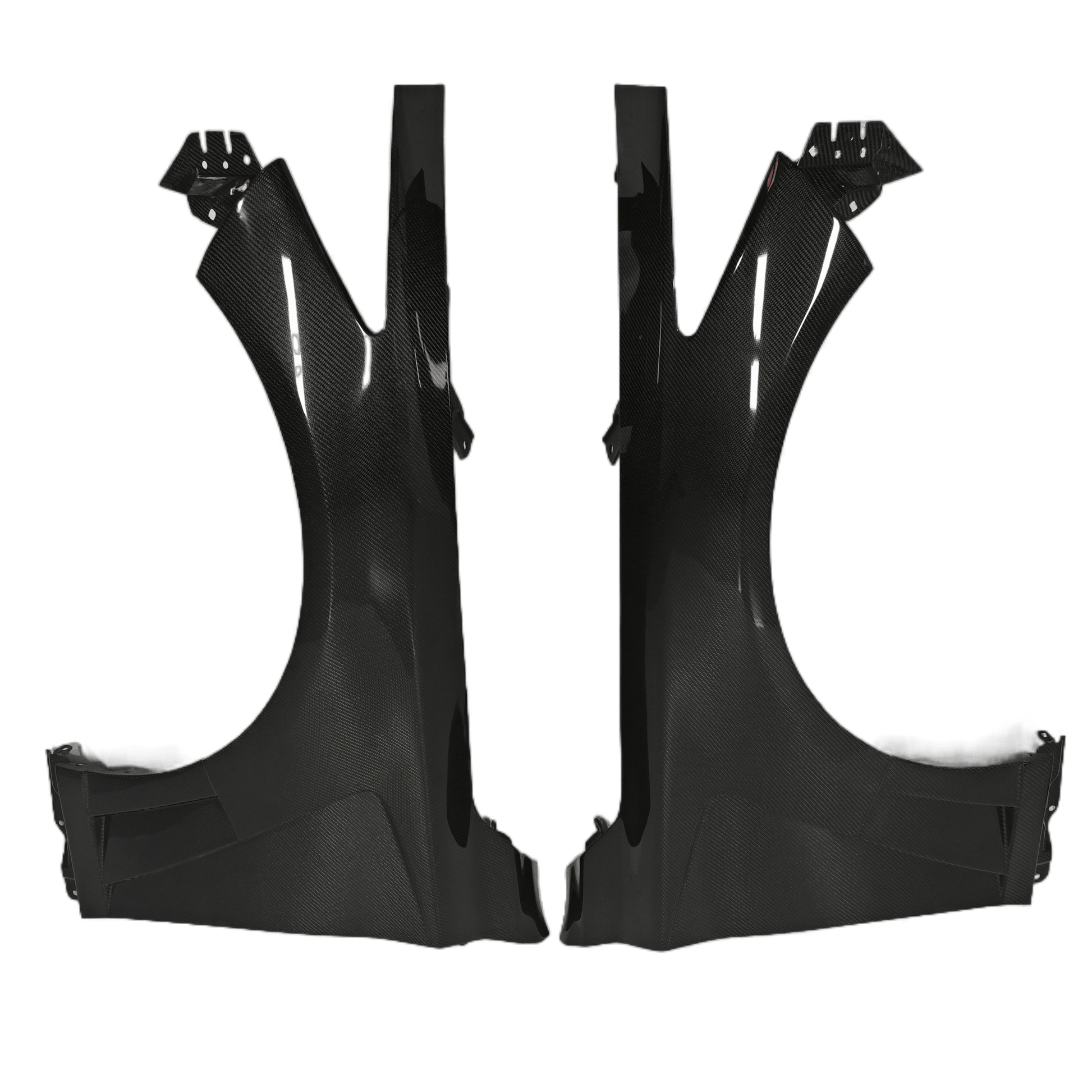 Infiniti Q50 V37 Front Vented Fenders 2013-2024 Pair Kazento Carbon Parts 车身侧板