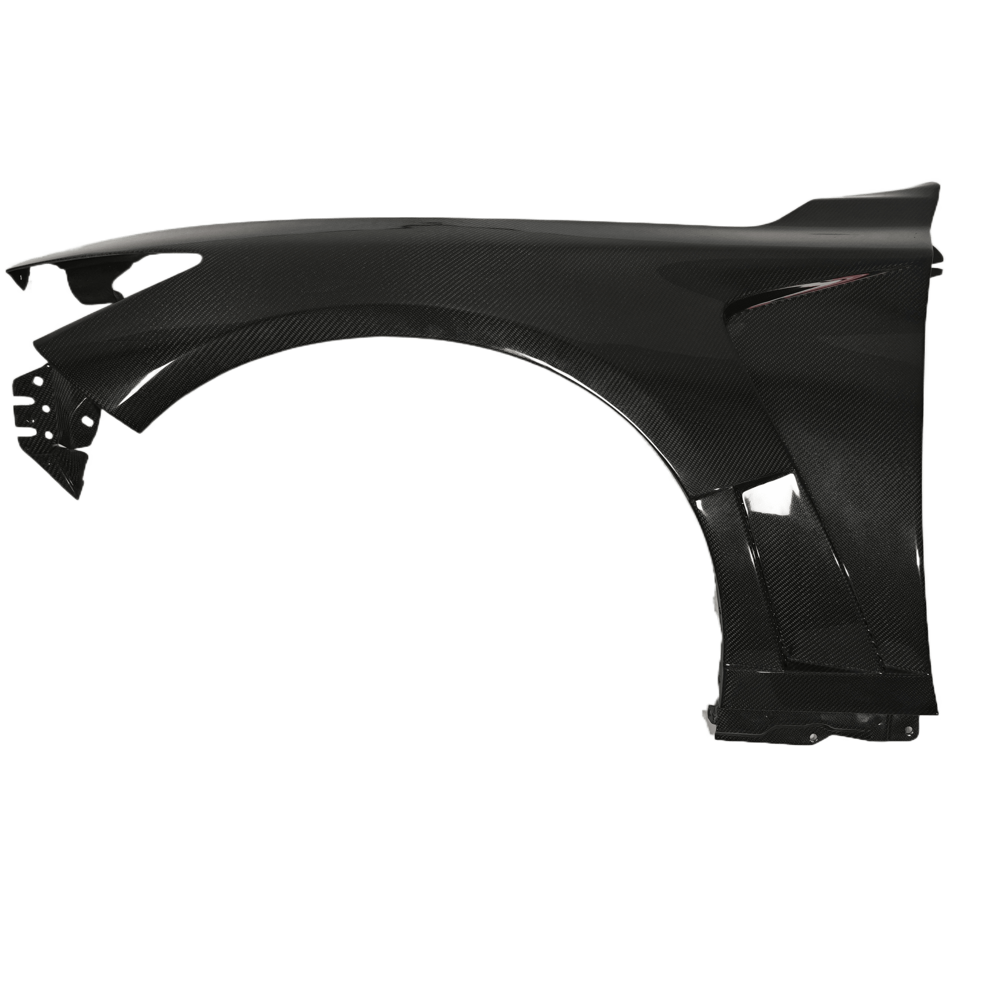 Infiniti Q50 V37 Front Vented Fenders 2013-2024 Pair Kazento Carbon Parts 车身侧板