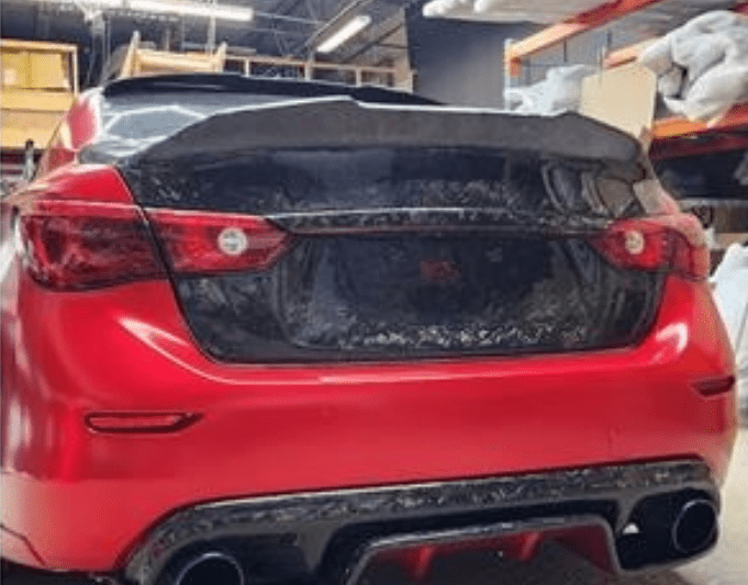 Infiniti Q50 V37 PSM Style Ducktail Rear Trunk Boot Lid 2018-2024