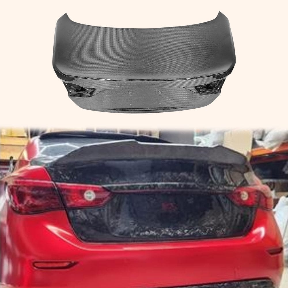 Infiniti Q50 V37 PSM Style Ducktail Rear Trunk Boot Lid 2018-2024