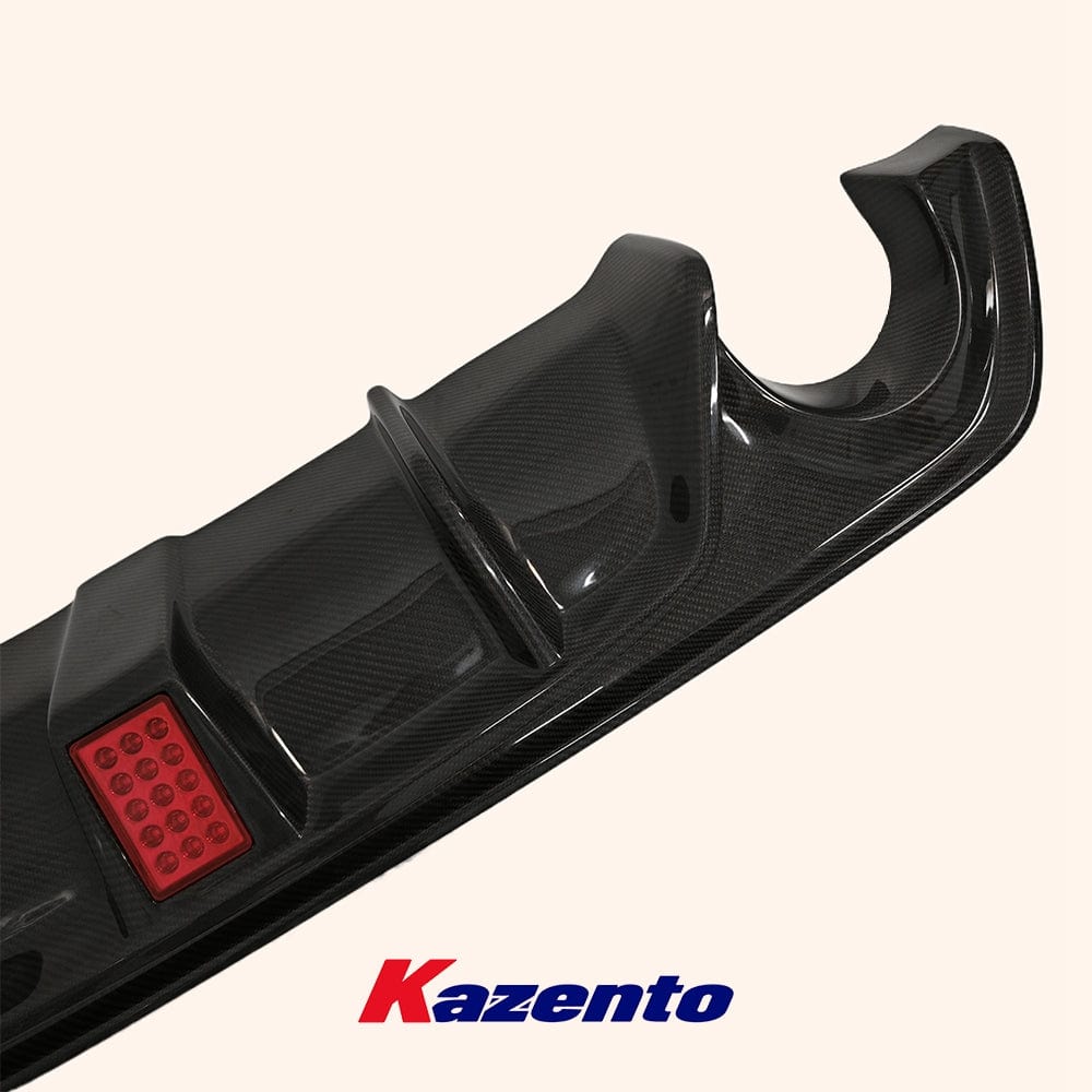 Infiniti Q50 V37 Rear Bumper Diffuser Lip With Brake Light 2017+