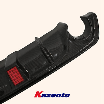 Infiniti Q50 V37 Rear Bumper Diffuser Lip With Brake Light 2017+