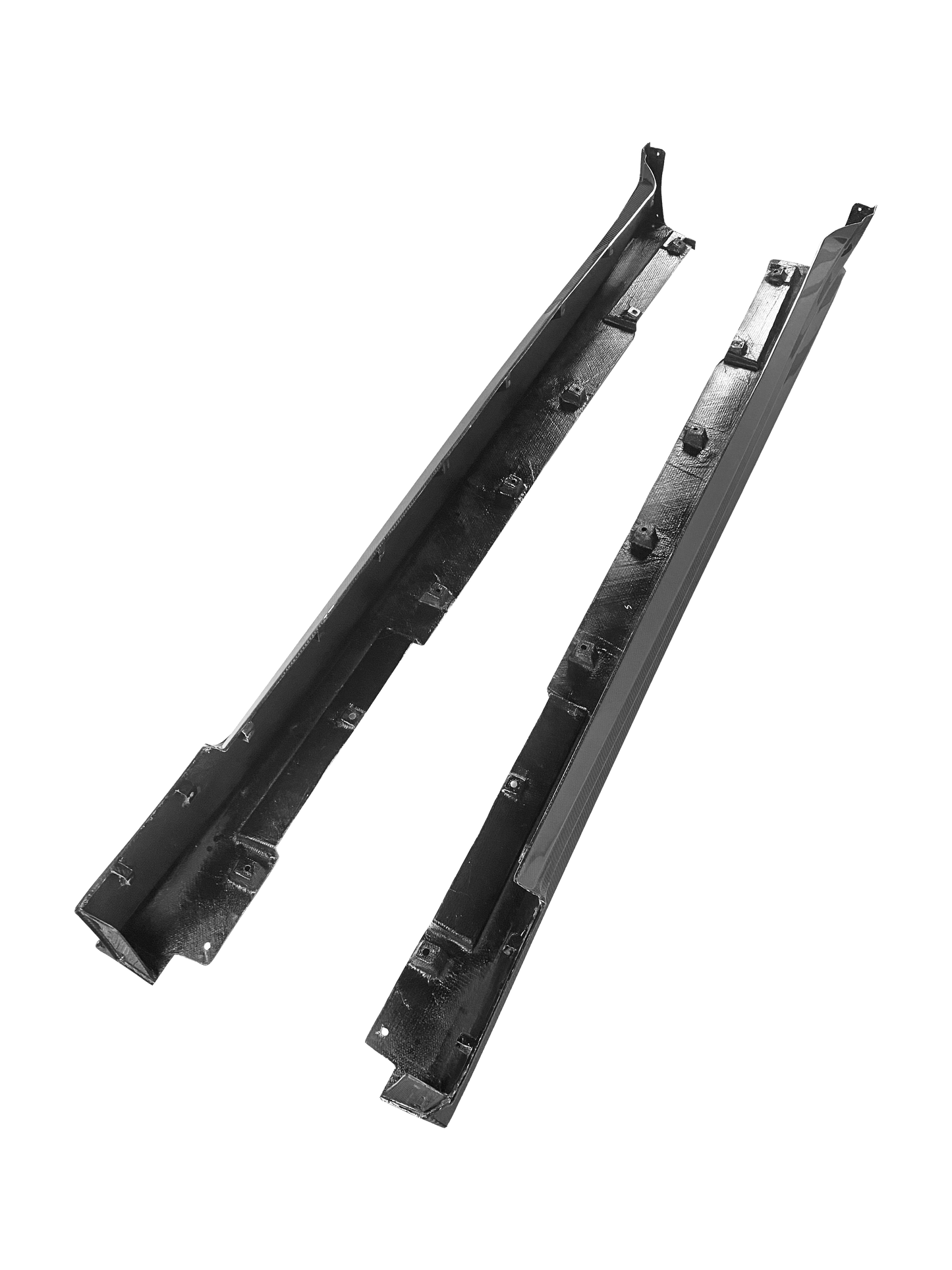 Infiniti Q50 V37 Side Skirts with Wider Line Replacement 2013-2024 Kazento Carbon Parts 车身侧板