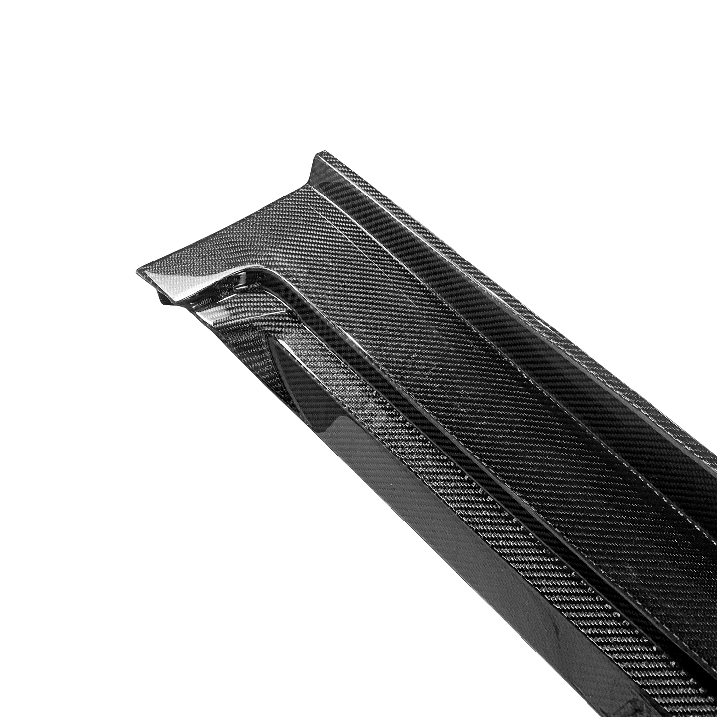 Infiniti Q50 V37 Side Skirts with Wider Line Replacement 2013-2024 Kazento Carbon Parts 车身侧板