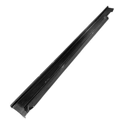 Infiniti Q50 V37 Side Skirts with Wider Line Replacement 2013-2024 Kazento Carbon Parts 车身侧板