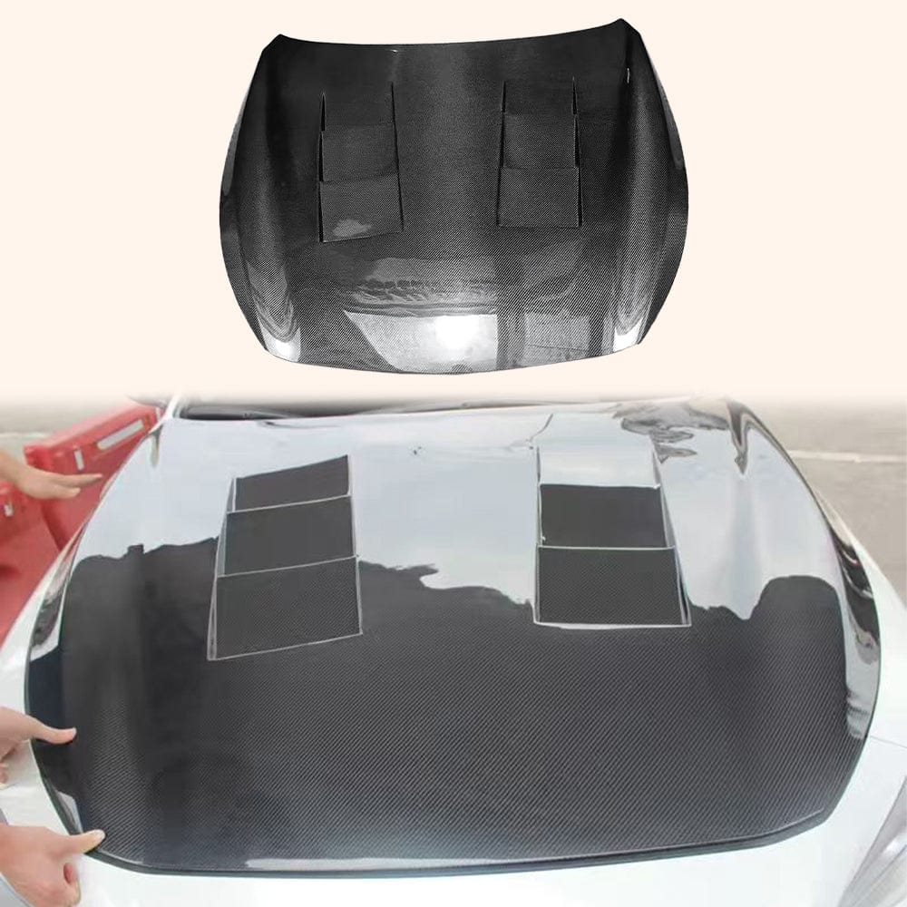Infiniti Q50 V37 Terminator Style Front Vented Bonnet Hood 2013-2024