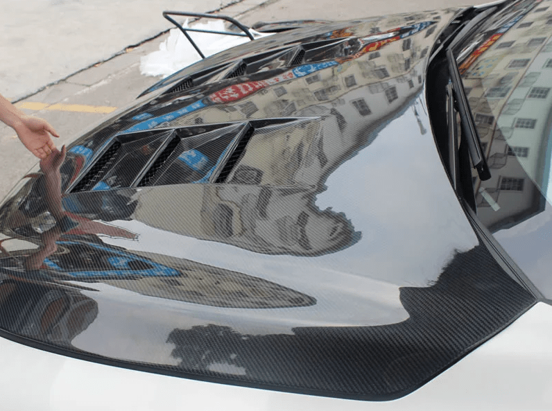 Infiniti Q50 V37 Terminator Style Front Vented Bonnet Hood 2013-2024