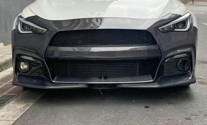 Infiniti Q60 CV37 Front Bumper 17 onwards Kazento Carbon Parts