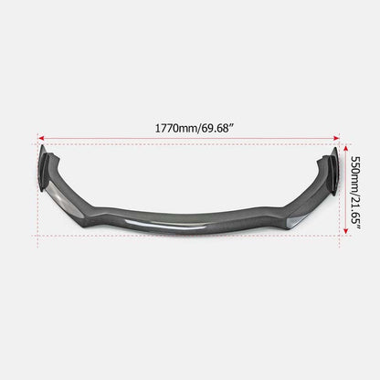 Infiniti Q60 CV37 Front Bumper Lip 17 onwards Kazento Carbon Parts 车身侧板 Carbon Fiber Q60-FL-V-CF