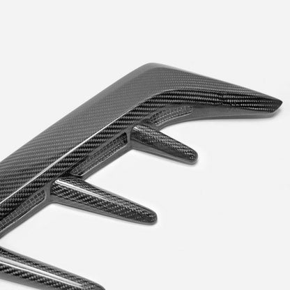 Infiniti Q60 CV37 Front Fender Vents 17 onwards Kazento Carbon Parts Carbon Fiber Q60-RFTRIM-EPA-CF