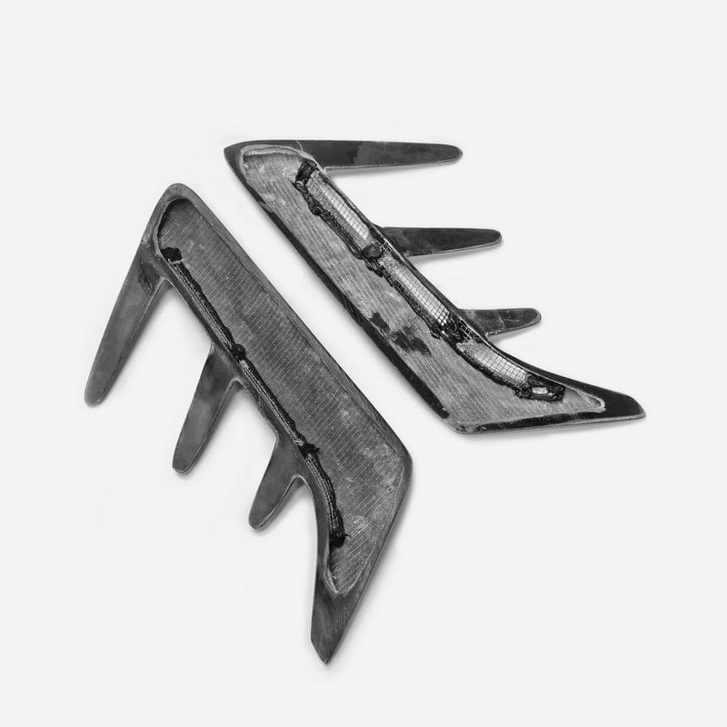 Infiniti Q60 CV37 Front Fender Vents 17 onwards Kazento Carbon Parts Carbon Fiber Q60-RFTRIM-EPA-CF