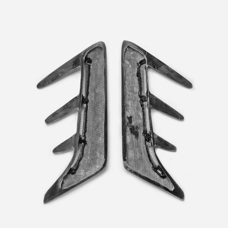 Infiniti Q60 CV37 Front Fender Vents 17 onwards Kazento Carbon Parts Carbon Fiber Q60-RFTRIM-EPA-CF