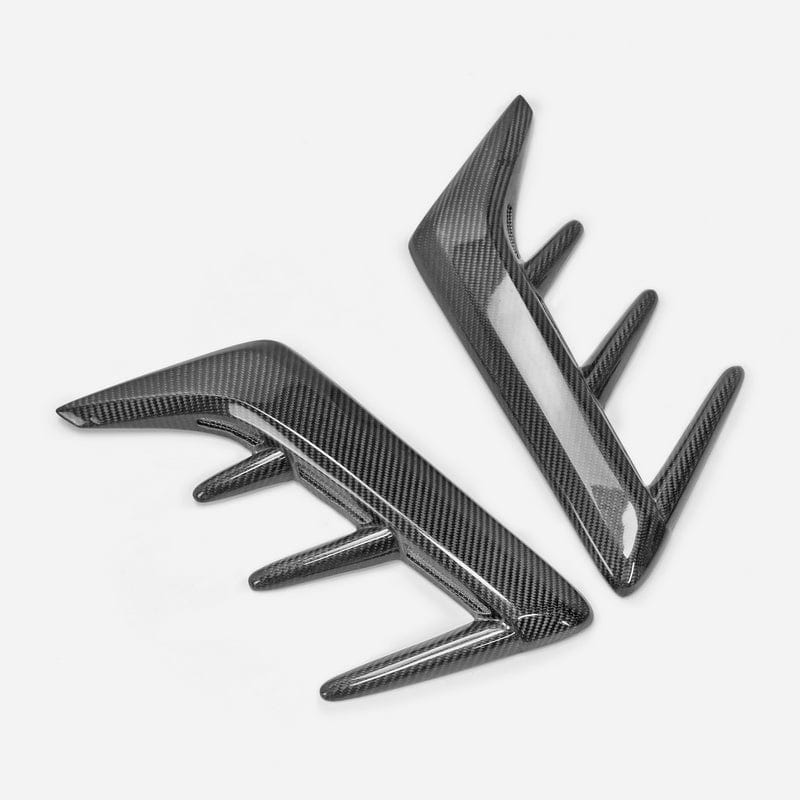 Infiniti Q60 CV37 Front Fender Vents 17 onwards Kazento Carbon Parts Carbon Fiber Q60-RFTRIM-EPA-CF