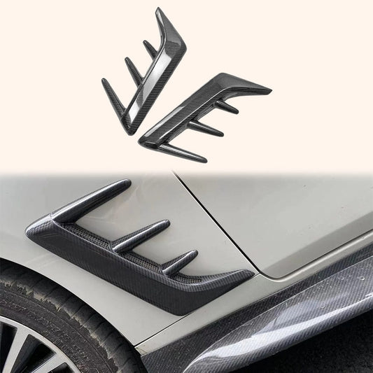 Infiniti Q60 CV37 Front Fender Vents 17 onwards Kazento Carbon Parts Carbon Fiber Q60-RFTRIM-EPA-CF