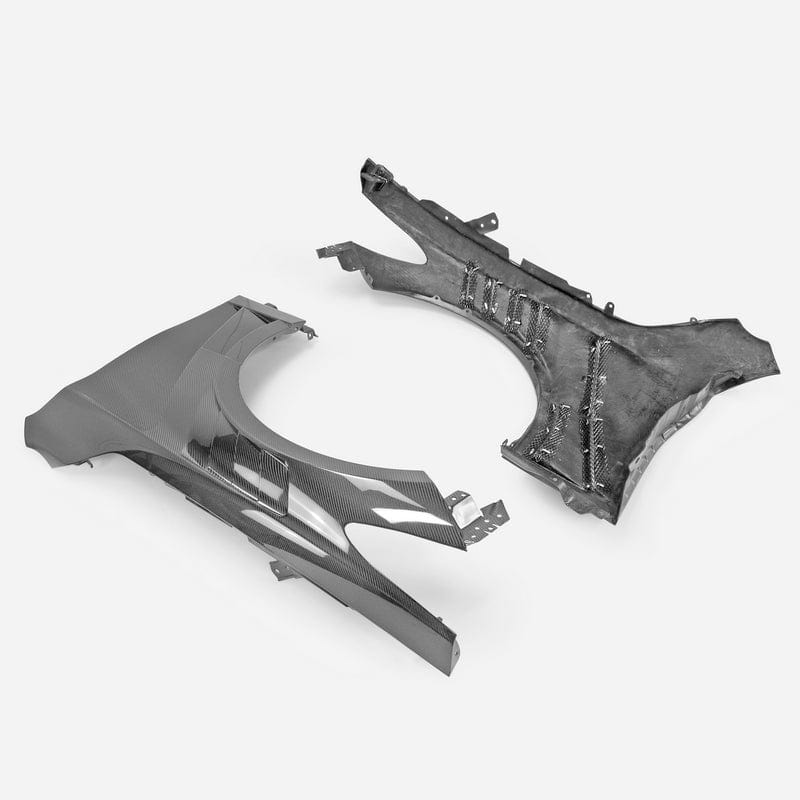 Infiniti Q60 CV37 Front Vented Fenders 17 onwards Kazento Carbon Parts 车身侧板