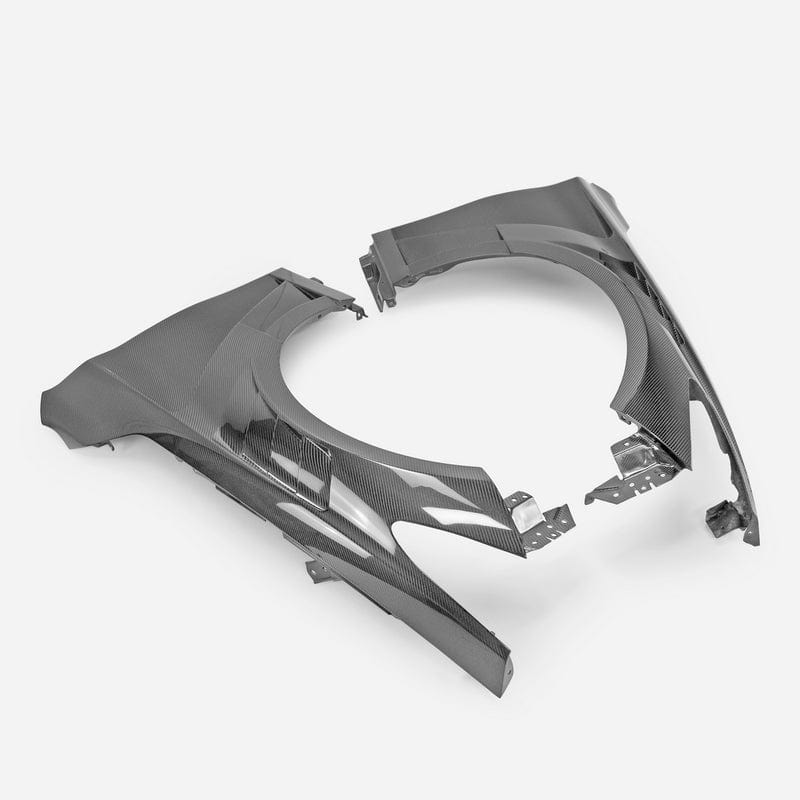 Infiniti Q60 CV37 Front Vented Fenders 17 onwards Kazento Carbon Parts 车身侧板
