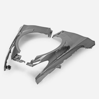 Infiniti Q60 CV37 Front Vented Fenders 17 onwards Kazento Carbon Parts 车身侧板