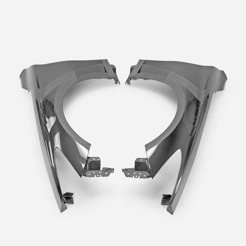 Infiniti Q60 CV37 Front Vented Fenders 17 onwards Kazento Carbon Parts 车身侧板