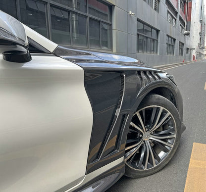 Infiniti Q60 CV37 Front Vented Fenders 17 onwards Kazento Carbon Parts 车身侧板