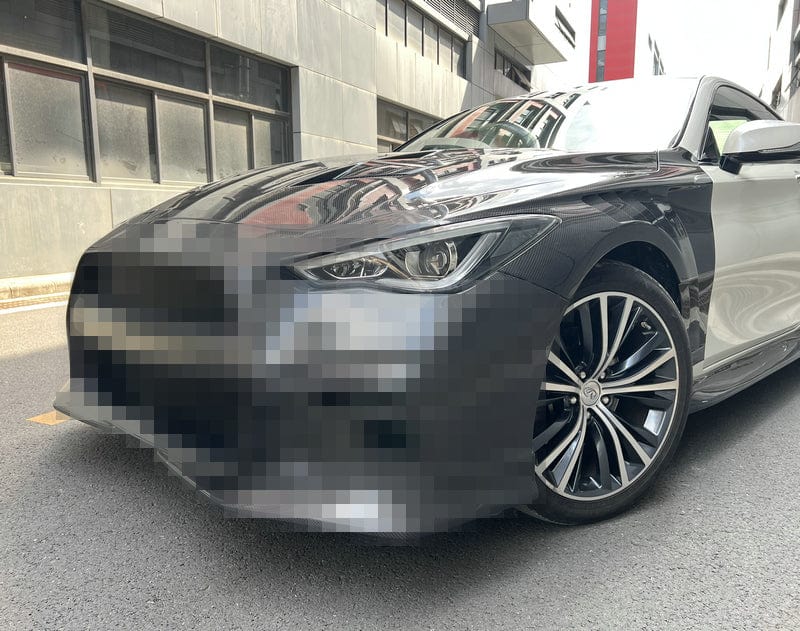 Infiniti Q60 CV37 Front Vented Fenders 17 onwards Kazento Carbon Parts 车身侧板