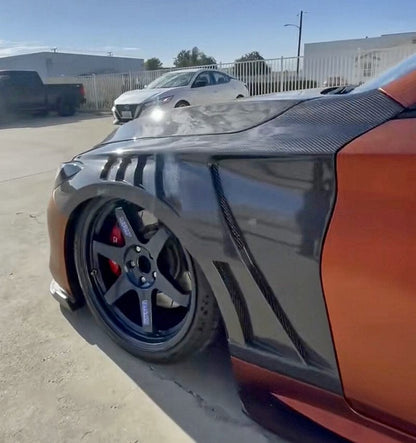 Infiniti Q60 CV37 Front Vented Fenders 17 onwards