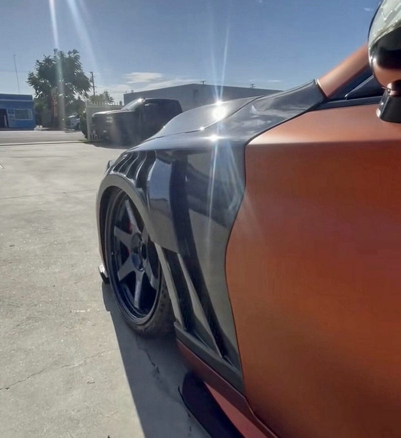 Infiniti Q60 CV37 Front Vented Fenders 17 onwards