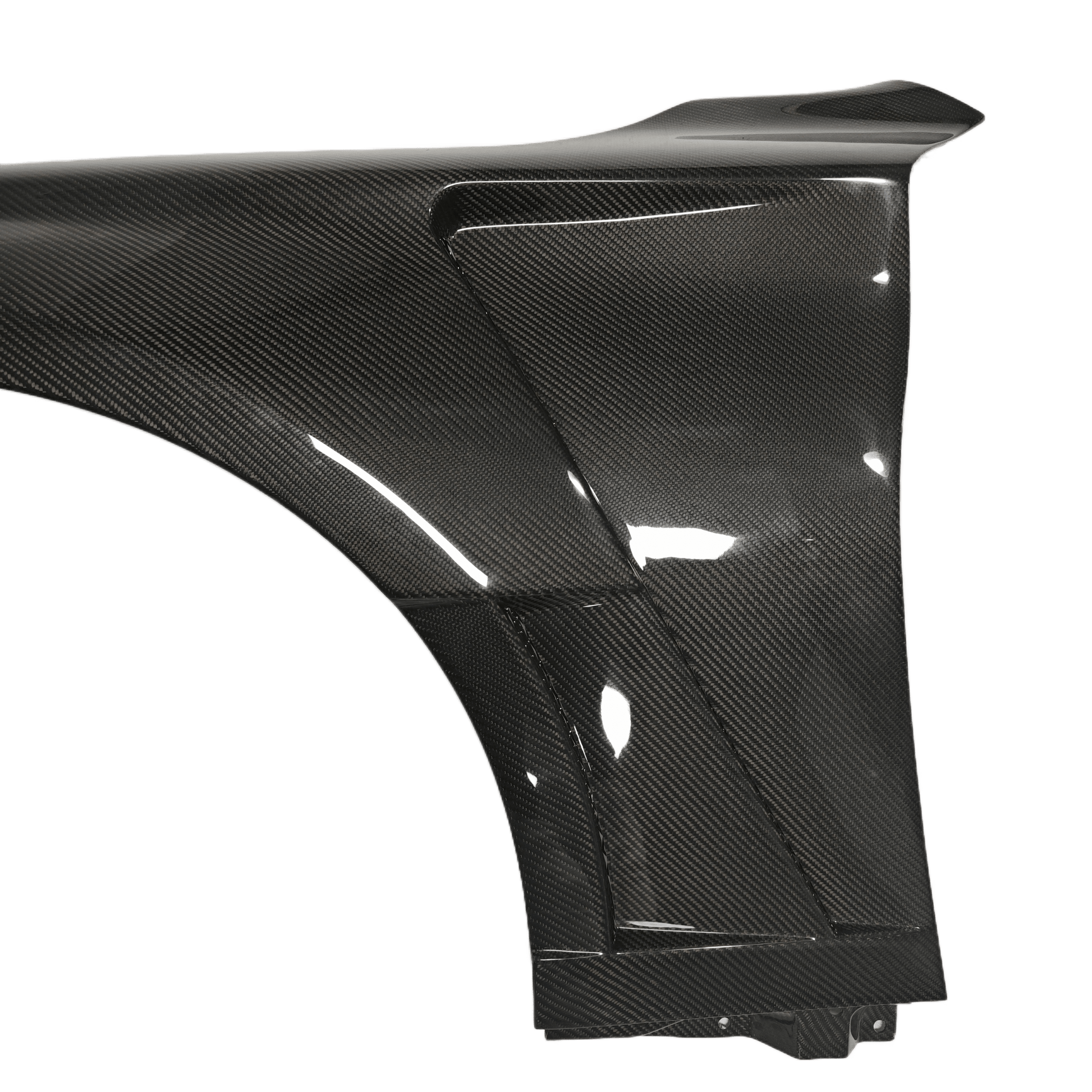 Infiniti Q60 CV37 Front Vented Fenders 2017-2022 Kazento Carbon Parts 车身侧板