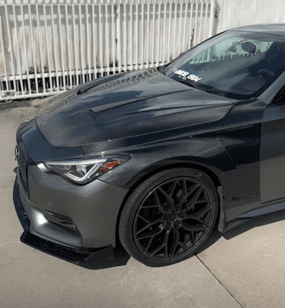 Infiniti Q60 CV37 Front Vented Fenders 2017-2022