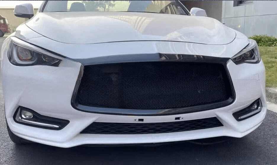 Infiniti Q60 CV37 OE Type Front Grill 17 onwards Kazento Carbon Parts