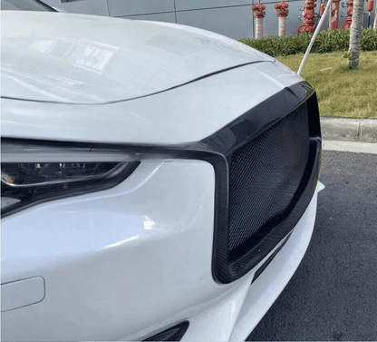 Infiniti Q60 CV37 OE Type Front Grill 17 onwards Kazento Carbon Parts