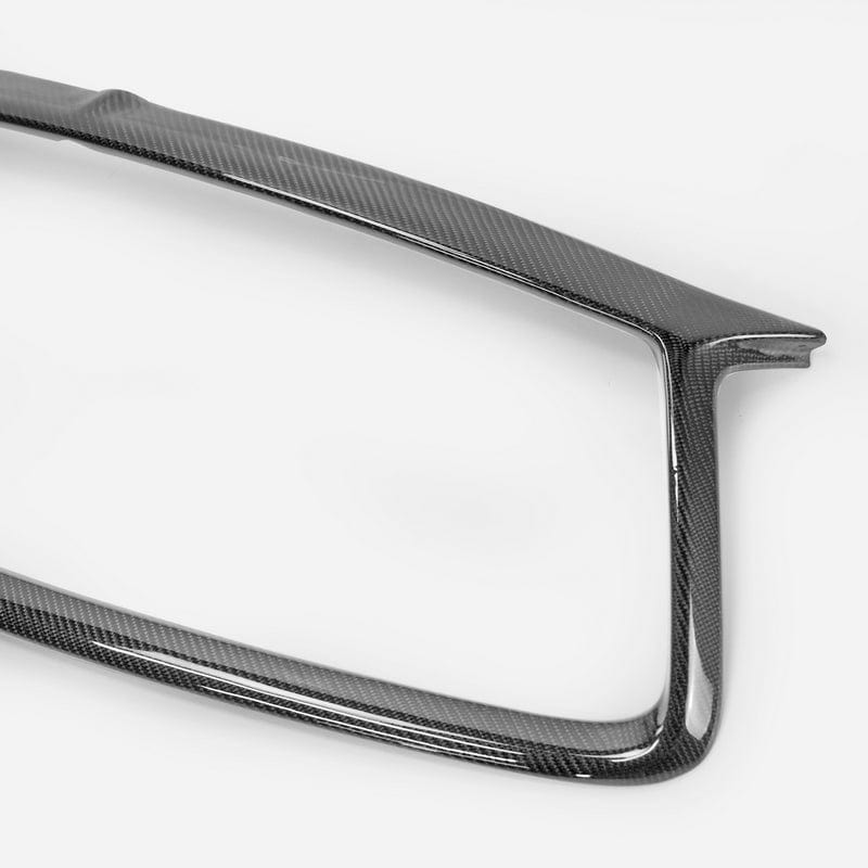 Infiniti Q60 CV37 OE Type Front Grill 17 onwards (stick on type) Kazento Carbon Parts Dry Carbon Fiber Q60-FG-OE-STK-DCF