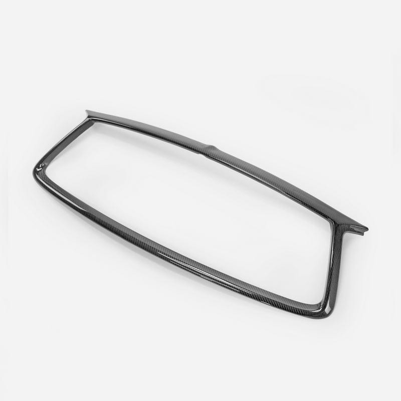 Infiniti Q60 CV37 OE Type Front Grill 17 onwards (stick on type) Kazento Carbon Parts Dry Carbon Fiber Q60-FG-OE-STK-DCF