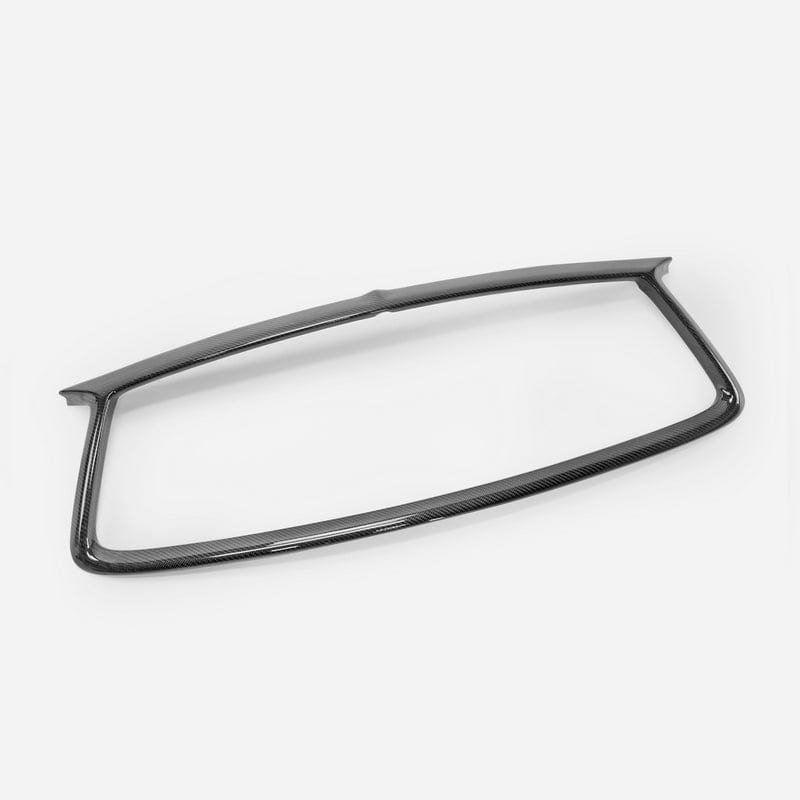 Infiniti Q60 CV37 OE Type Front Grill 17 onwards (stick on type) Kazento Carbon Parts Dry Carbon Fiber Q60-FG-OE-STK-DCF