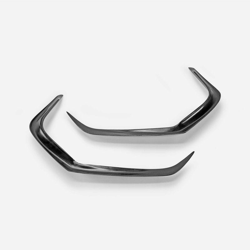 Infiniti Q60 CV37 Rear Bumper Canard  17 onwards Kazento Carbon Parts Carbon Fiber Q60-CANA-V-CF
