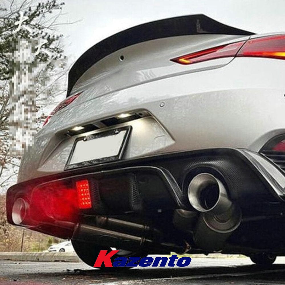 Infiniti Q60 CV37 Rear Bumper Lip Diffuser 17 onwards Kazento Carbon Parts 车身侧板 Carbon Fiber Q60-DIF-V-CF