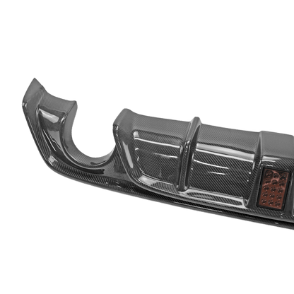 Infiniti Q60 CV37 Rear Bumper Lip Diffuser 17 onwards Kazento Carbon Parts 车身侧板 Carbon Fiber Q60-DIF-V-CF
