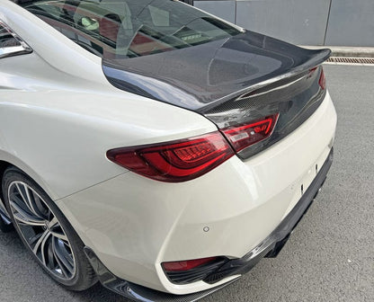 Infiniti Q60 CV37 Rear Dcuktail Trunks 17 Onwards
