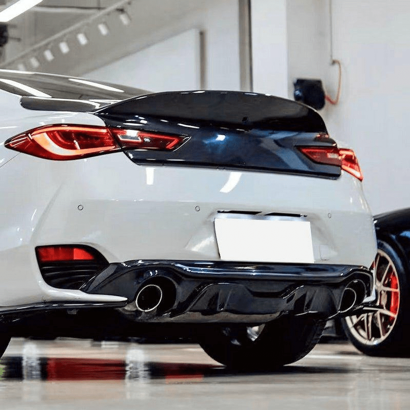 Infiniti Q60 CV37 Rear Diffuser 17 onwards Kazento Carbon Parts