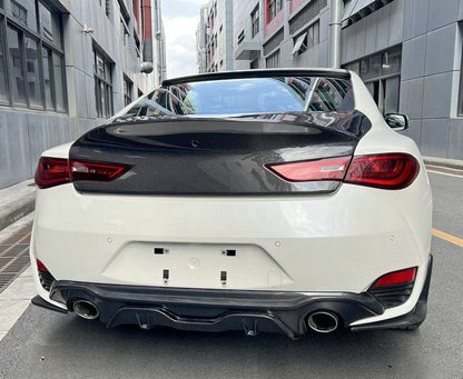 Infiniti Q60 CV37 Rear Diffuser 17 onwards Kazento Carbon Parts