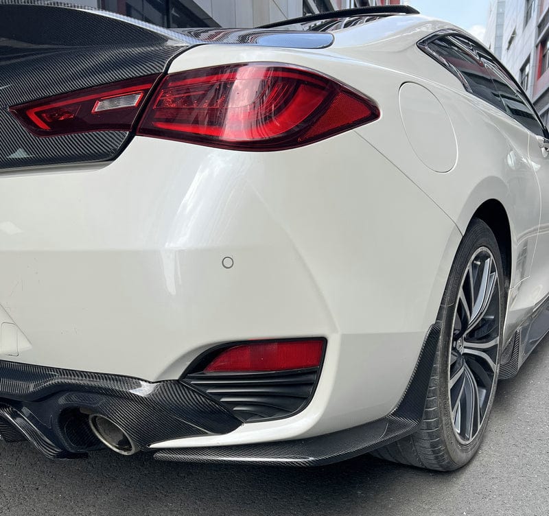 Infiniti Q60 CV37 Rear Diffuser 17 onwards Kazento Carbon Parts