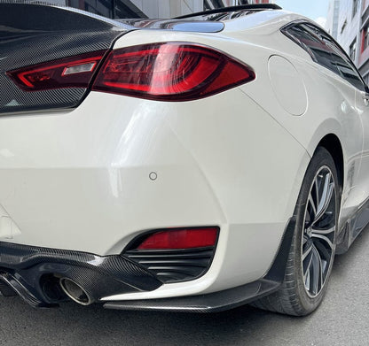 Infiniti Q60 CV37 Rear Diffuser 17 onwards Kazento Carbon Parts