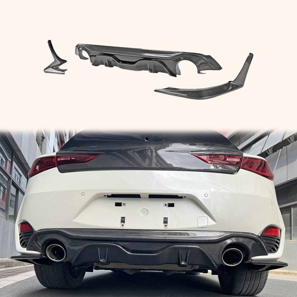 Infiniti Q60 CV37 Rear Diffuser 17 onwards