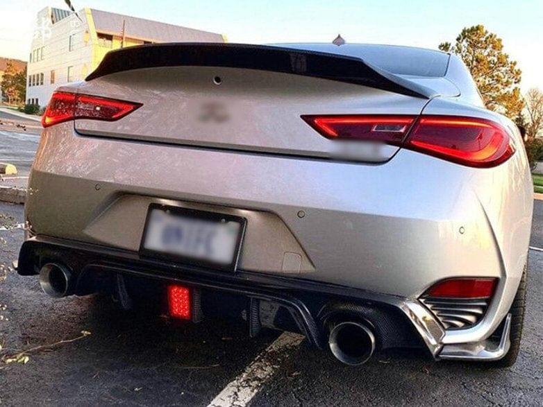 Infiniti Q60 CV37 Rear Spat 17 onwards Kazento Carbon Parts