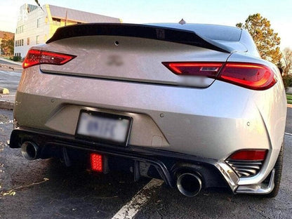 Infiniti Q60 CV37 Rear Spat 17 onwards Kazento Carbon Parts
