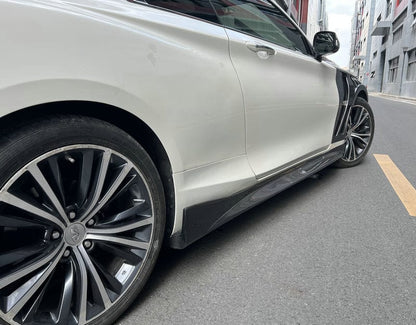 Infiniti Q60 CV37 Side Skirt 17 onwards Kazento Carbon Parts