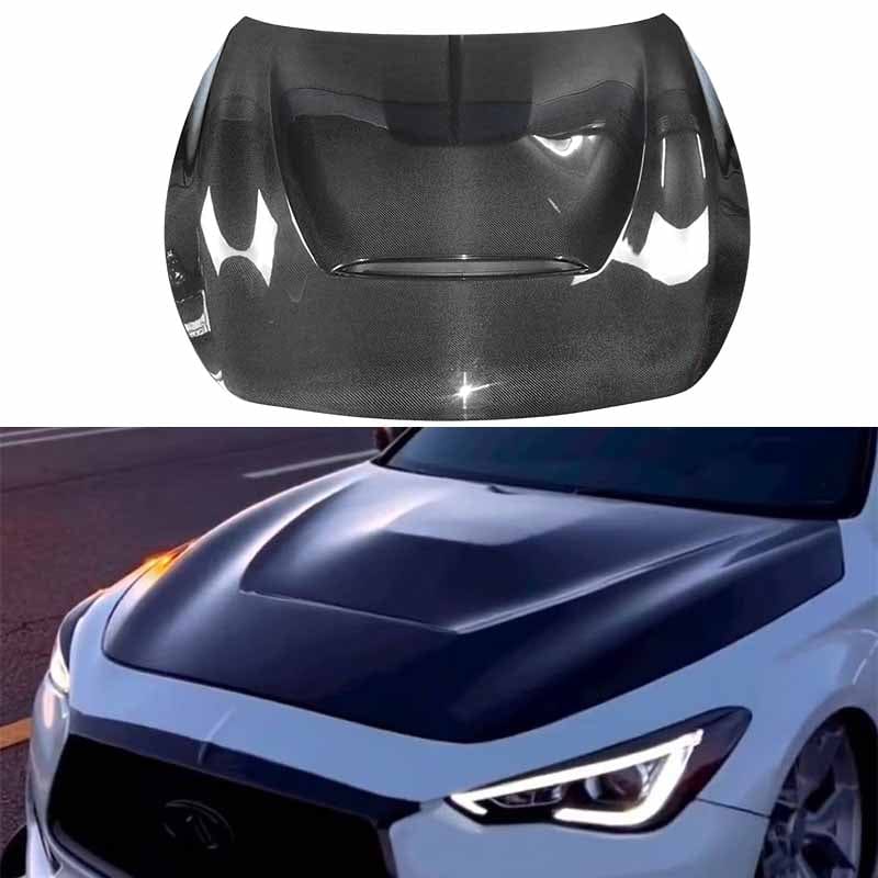 Infiniti Q60 V37 GTS Style Vented Hood Bonnet 2017-2022