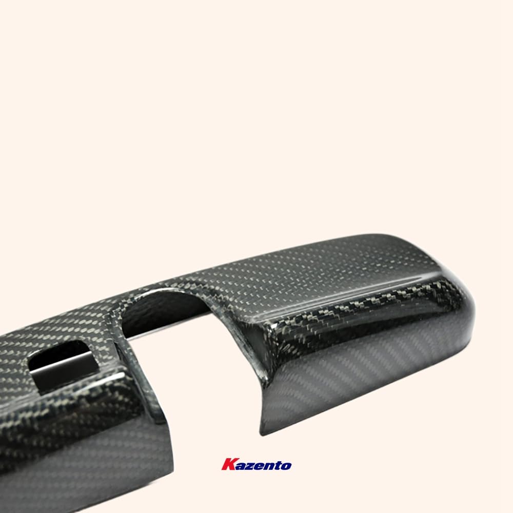 Kazento For 08-16 R35 Gtr For Nissan Room Mirror Cover (Rhd Only) Carbon Fiber Kazento Carbon Parts 车身侧板 R35-MC-ROOM-RHD-CF
