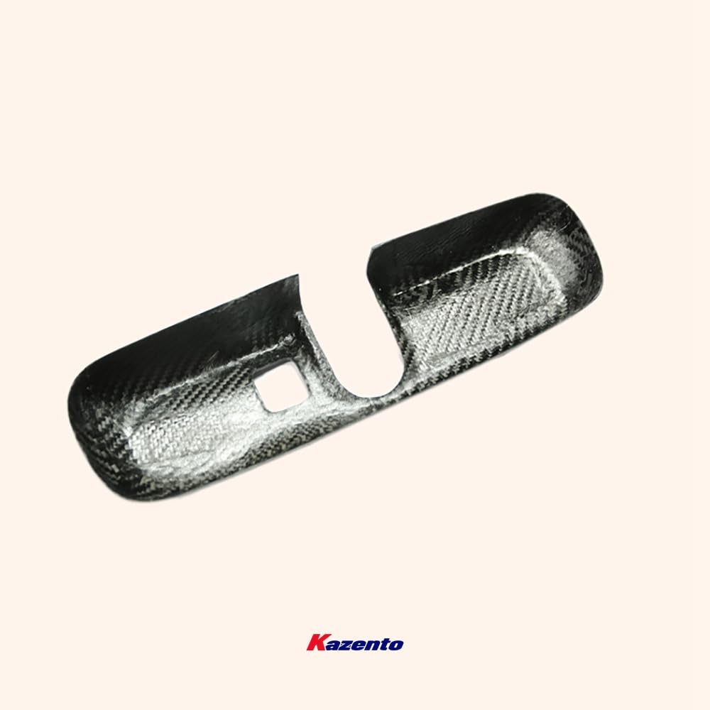 Kazento For 08-16 R35 Gtr For Nissan Room Mirror Cover (Rhd Only) Carbon Fiber Kazento Carbon Parts 车身侧板 R35-MC-ROOM-RHD-CF